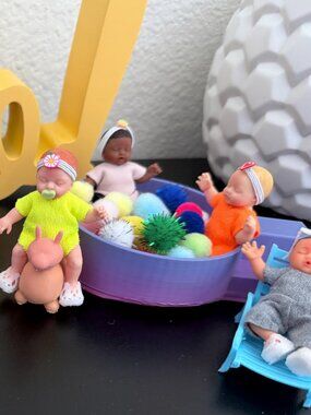 Baby Doll Ball Pit | 3D Printed Playset Accessory
